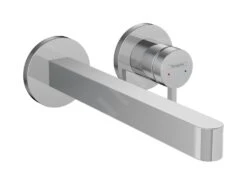 Hansgrohe Finoris - Inbouw Wastafelkraan, 2-gats, EcoSmart, Chroom 76050000