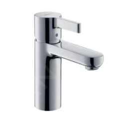 Hansgrohe Metris S - Wastafelkraan 100, LowFlow 3,5 L/min, Met Waste, Chroom 31063000
