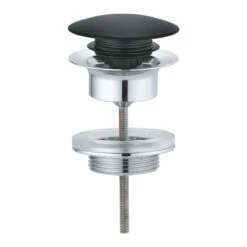 Grohe Afvoergarnituren - Push-up Afvoergarnituur, Velvet Black- Zwart 65807KS0