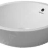 Duravit Starck 1 - Waskom, Diameter 530 Mm, Met Overloop, WonderGliss, Wit 04475300001