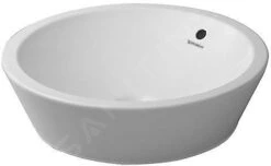 Duravit Starck 1 - Waskom, Diameter 530 Mm, Met Overloop, WonderGliss, Wit 04475300001
