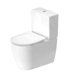 Duravit Soleil By Starck - Duoblok Pot, Vario Afvoer, Rimless, Wit 2011090000
