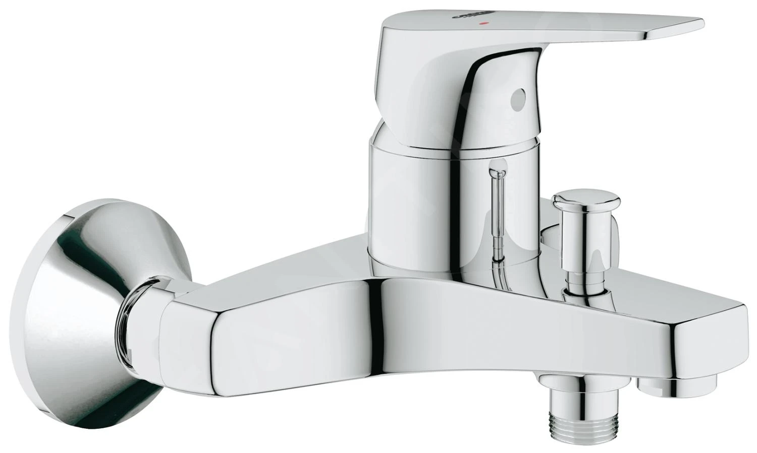 Grohe BauFlow - Badkraan, Chroom 23756000