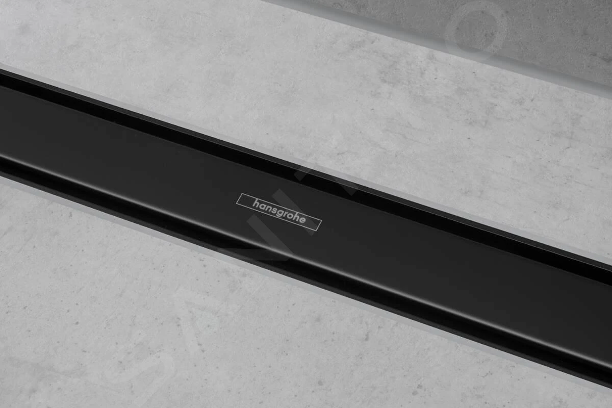 Hansgrohe RainDrain Match - Douchegoot Met Rvs Rooster 900, In Hoogte Verstelbaar Frame, Mat Zwart 56040670 - Afbeelding 3