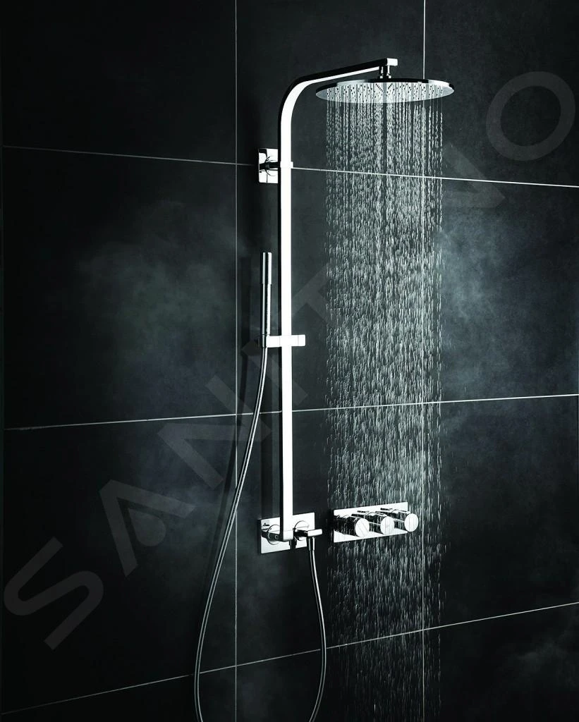 Ideal Standard Archimodule - Afdekrozet 3-gats 83 X 249 Mm, Chroom A1506AA - Afbeelding 6