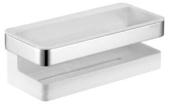 Keuco Collection Moll - Planchet, Lengte 240 Mm, Wit/chroom 12758010000