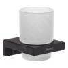 Hansgrohe AddStoris - Tandenborstelhouder, Mat Glas/zwart Mat 41749670