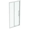 Ideal Standard I.Life - Douche Schuifdeur, Tweedelige, 1100 Mm, Silver Bright/helder Glas T4943EO
