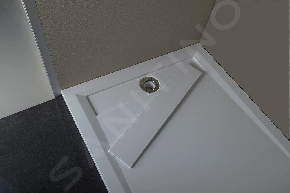 Polysan Douchebakken - VARESA Douchebak Met Klep, 1200x800 Mm, Wit 71604 - Afbeelding 5