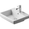 Duravit Vero - Inbouw Wastafel 550x465x180 Mm, 1 Kraangat, Alpine Wit 0315550000
