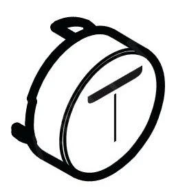 Hansgrohe Toebehoren - Select-knop Mono, Wit 92576450