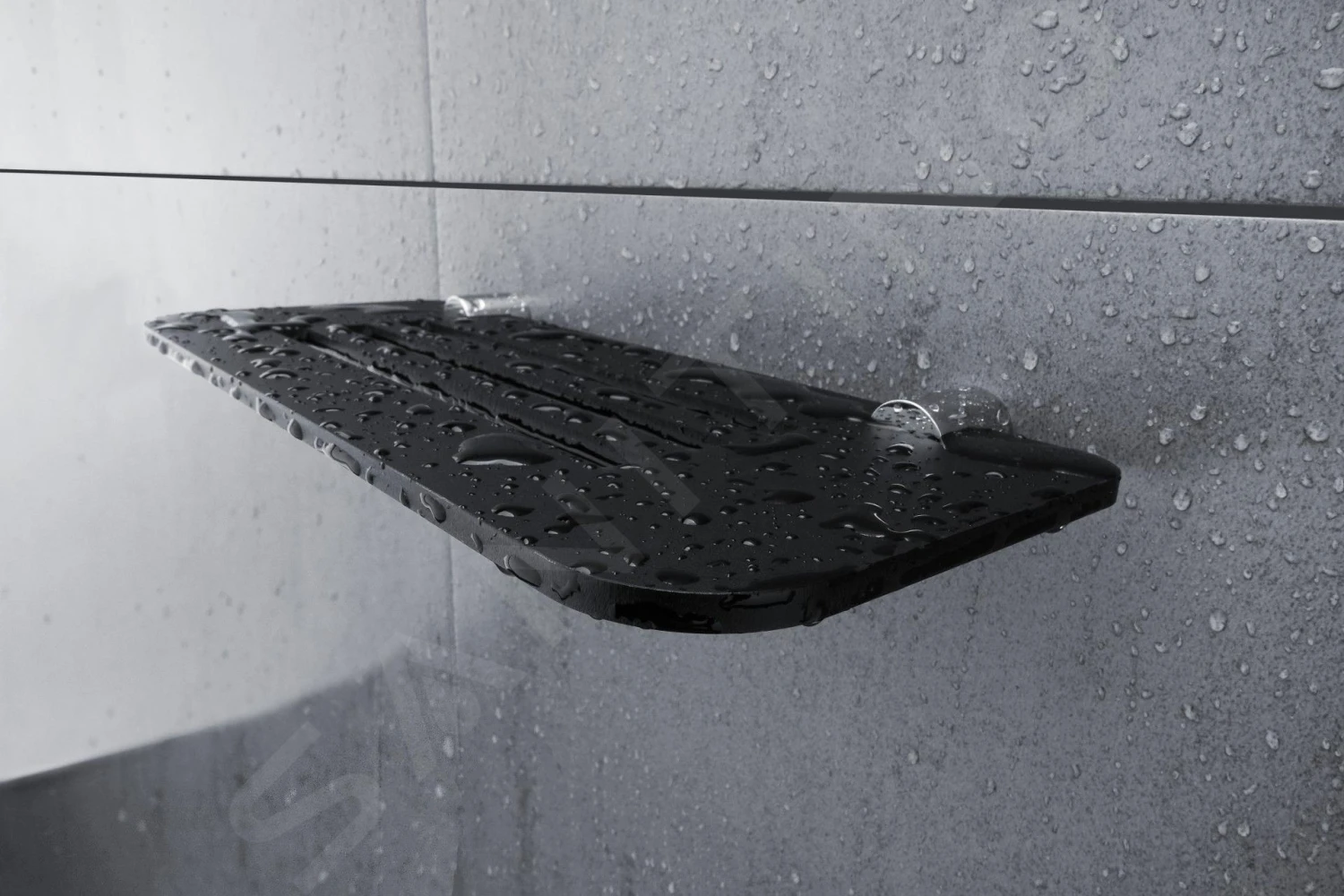 Nimco Nava - Planchet IXI, Lengte 600mm, Zwart Plexiglas NA X360 - Afbeelding 3