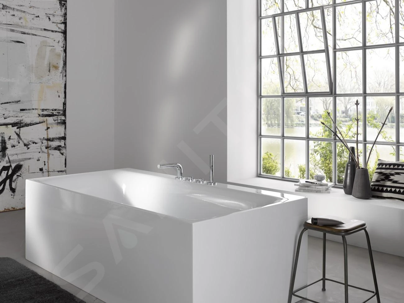 Keuco Edition 400 - Badrandkraan, 4-gats, Chroom 51530010100 - Afbeelding 3