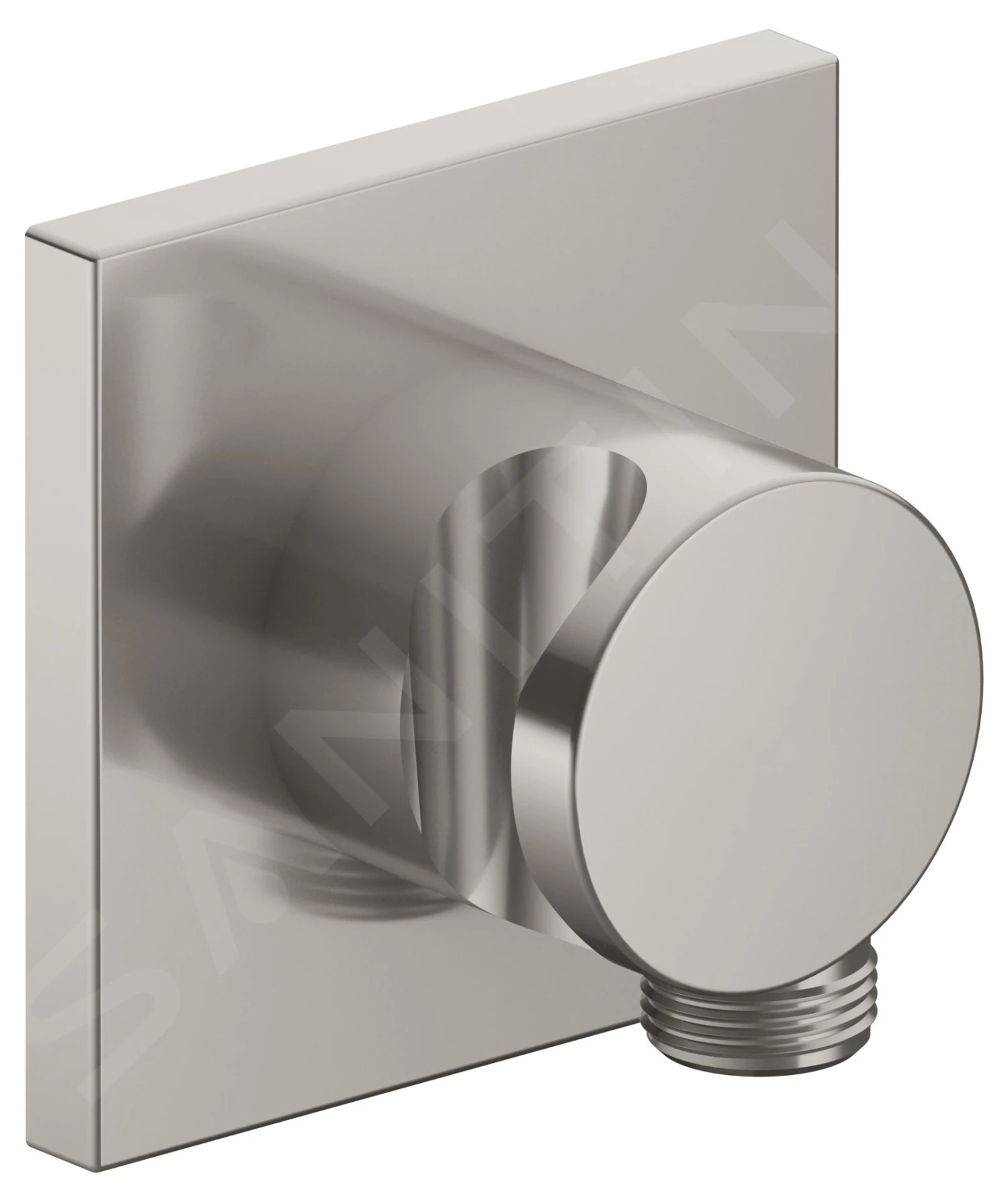 Keuco IXMO - Wandaansluitbocht Met Houder, Roestvrij Staal 59592070002