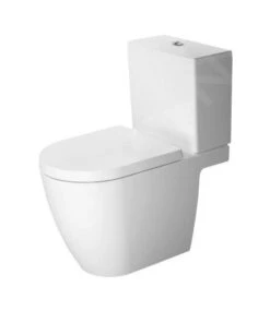 Duravit ME By Starck - Duoblokpot, Afvoer Achter Onder, Alpine Wit 2172090000
