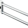 Hansgrohe PuraVida - 2-lids Handdoekhouder, Chroom 41512000