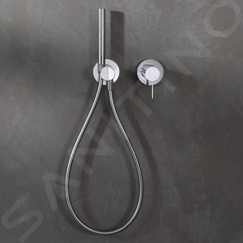 Keuco IXMO - Wandaansluitbocht Met Houder, Chroom 59592010001 - Afbeelding 3