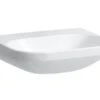 Laufen Lua - Wastafel 46x55 Cm, Zonder Overloop, Zonder Kraangat, LCC, Wit H8110814001421