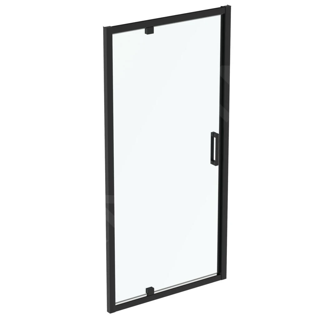 Ideal Standard Connect 2 - Douchedeur Draaibaar 800 Mm, Zwart/helder Glas K9268V3