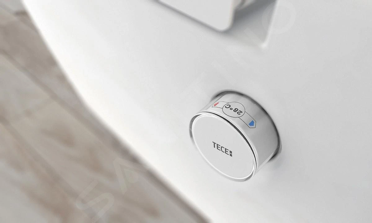 Grohe Uniset - Complete Toiletset Douche WC + Tece Wc Zitting, Skate Cosmo Bedieningsplaat, Rimless, SoftClose, Chroom 38643SET-KT - Afbeelding 3