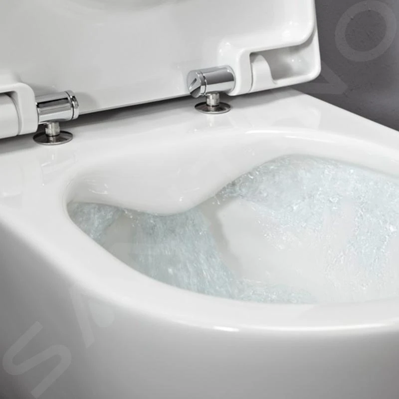Laufen Pro - Hangend Toilet Met Slim Wc-bril, Slowclose, Rimless, Wit H8669570000001 - Afbeelding 5