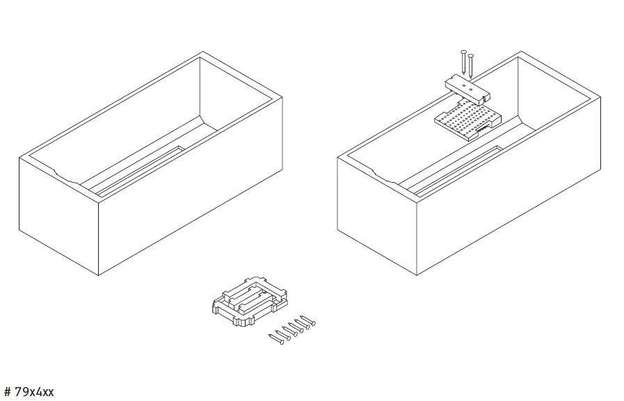 Duravit Toebehoren - Badondersteuning Voor D-Code Bad, 1700x700 Mm 790471000000000 - Afbeelding 3