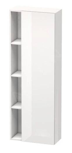 Duravit DuraStyle - Hoge Kast 1400x500x240 Mm, Rechts, Glanzend Wit DS1238R2222