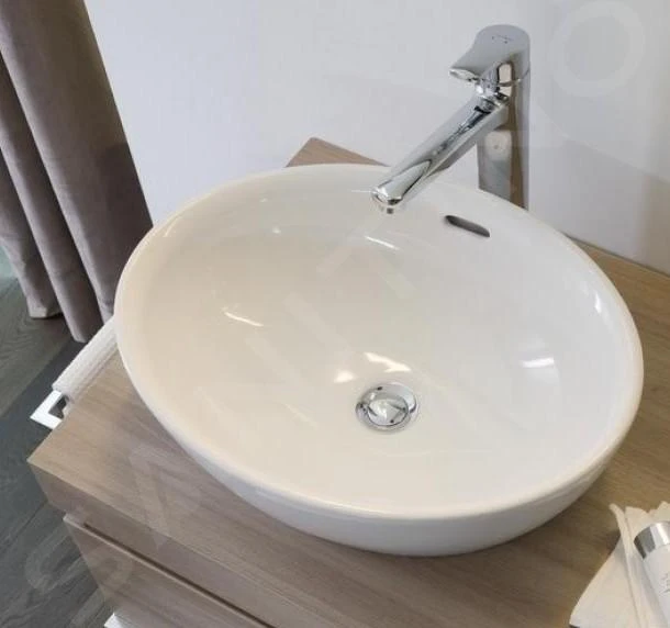 Laufen Pro - Opzetwastafel, 520x390 Mm, Zonder Kraangat, Wit H8129640001091 - Afbeelding 3