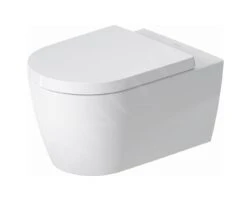 Duravit ME By Starck - Hangend Toilet Met Wc Bril SoftClose, Rimless, HygieneGlaze, Wit 45790920A1