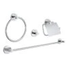 Grohe Essentials - Accessoireset 4-in-1, Chroom 40776001