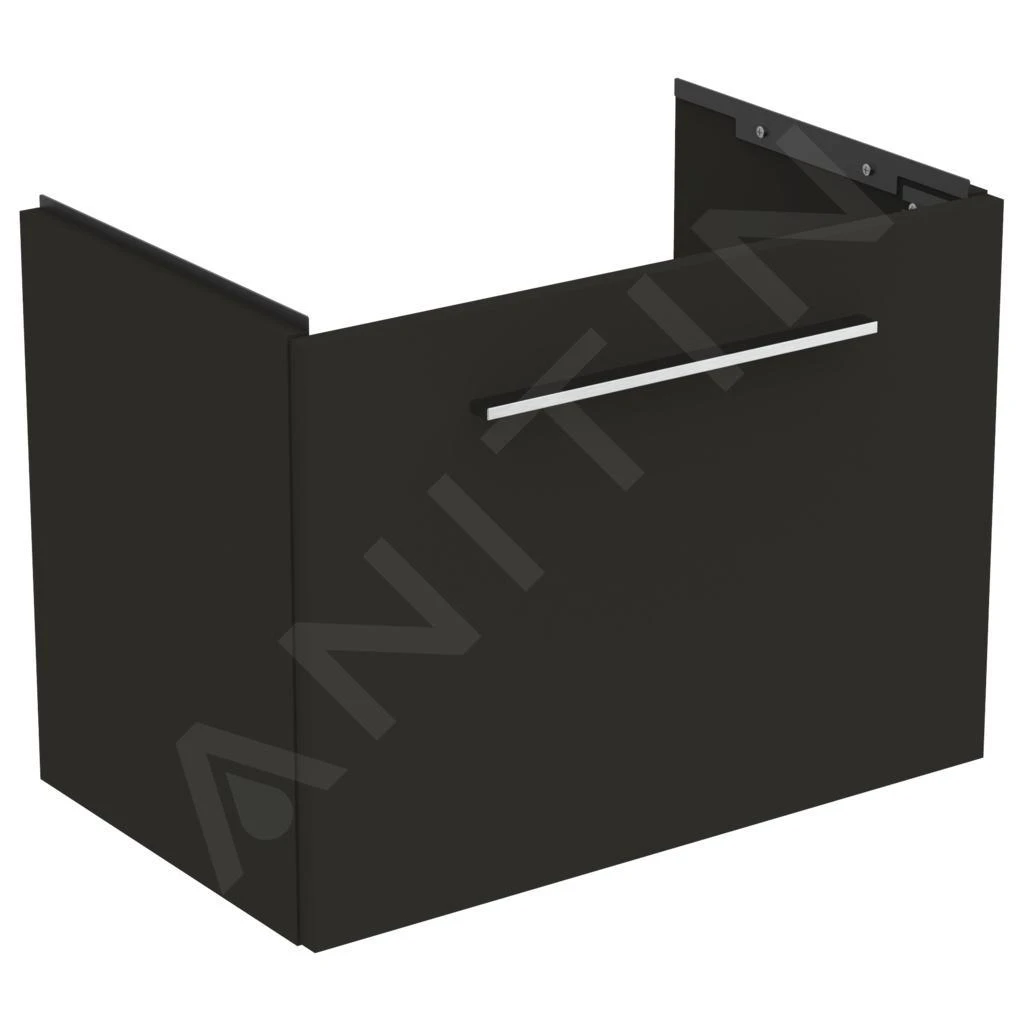 Ideal Standard I.Life S - Wastafelonderkast, 600x375x440 Mm, Mat Carbon Grijs T5292NV