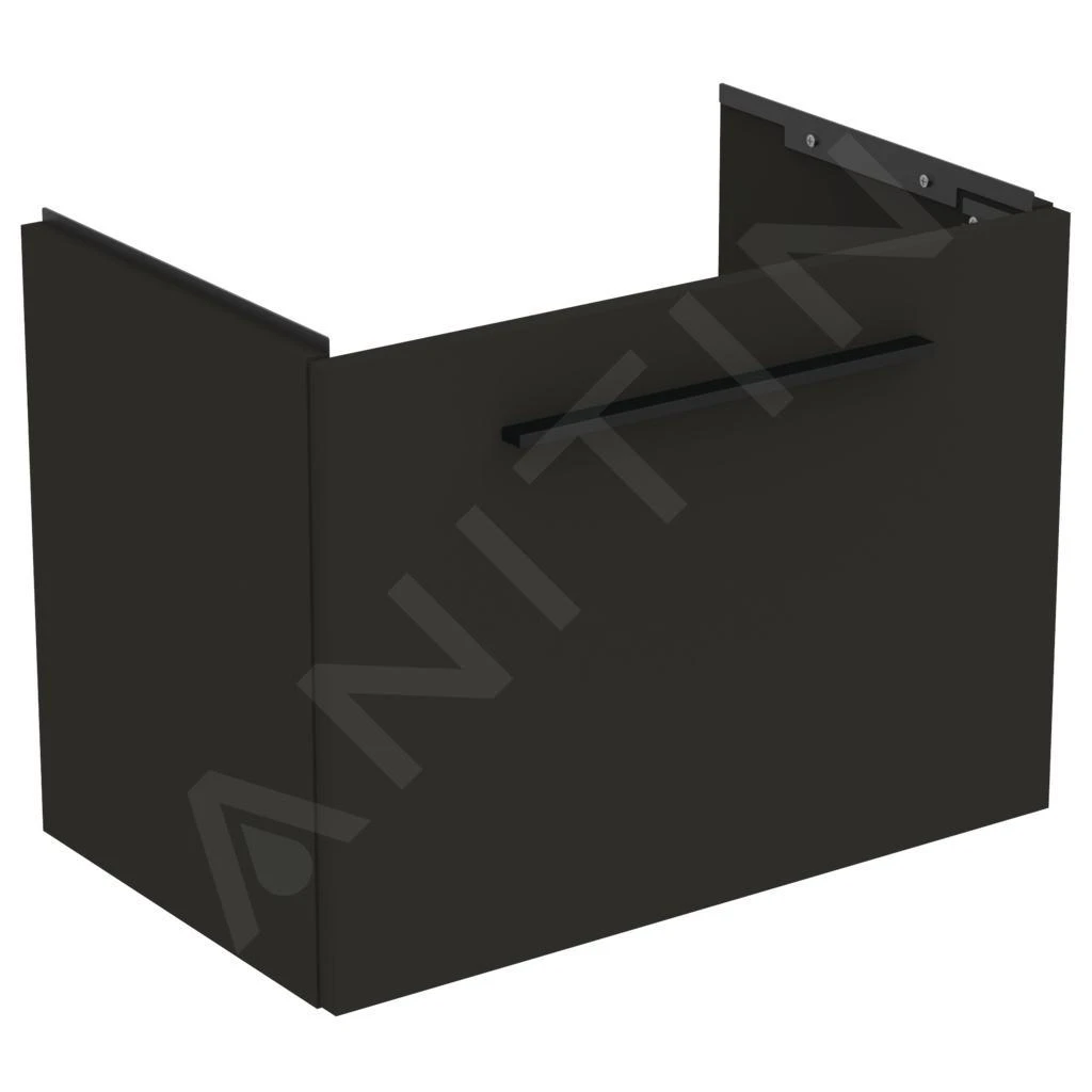 Ideal Standard I.Life S - Wastafelonderkast, 600x375x440 Mm, Mat Carbon Grijs T5292NV - Afbeelding 3