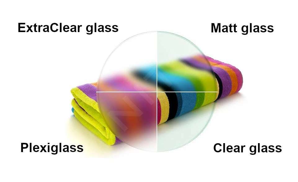 Nimco Nava - Planchet IXI, Lengte 600mm, Zwart Plexiglas NA X360 - Afbeelding 4