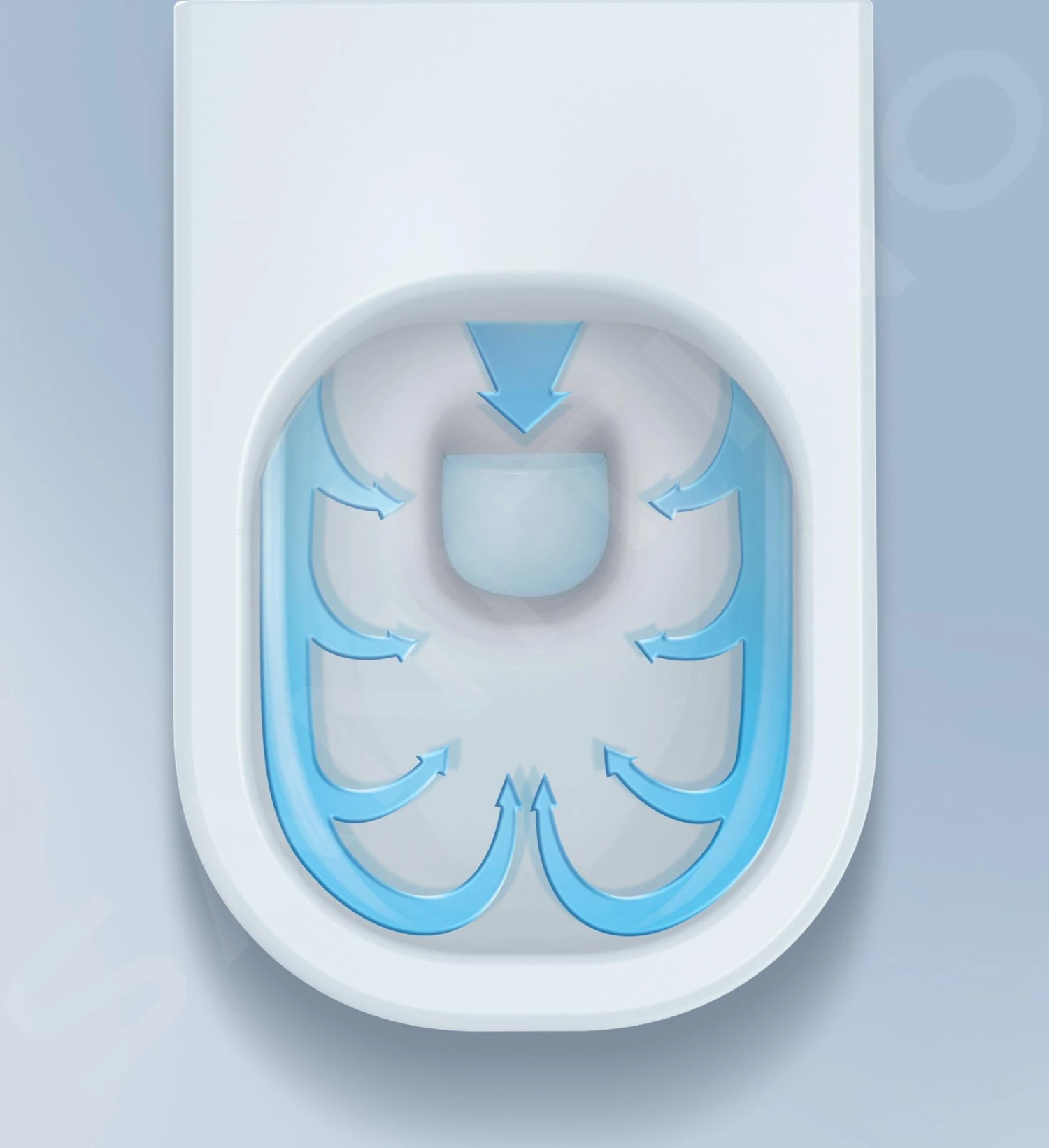 Laufen Pro - Hangend Toilet Met Slim Wc-bril, Slowclose, Rimless, Wit H8669570000001 - Afbeelding 9