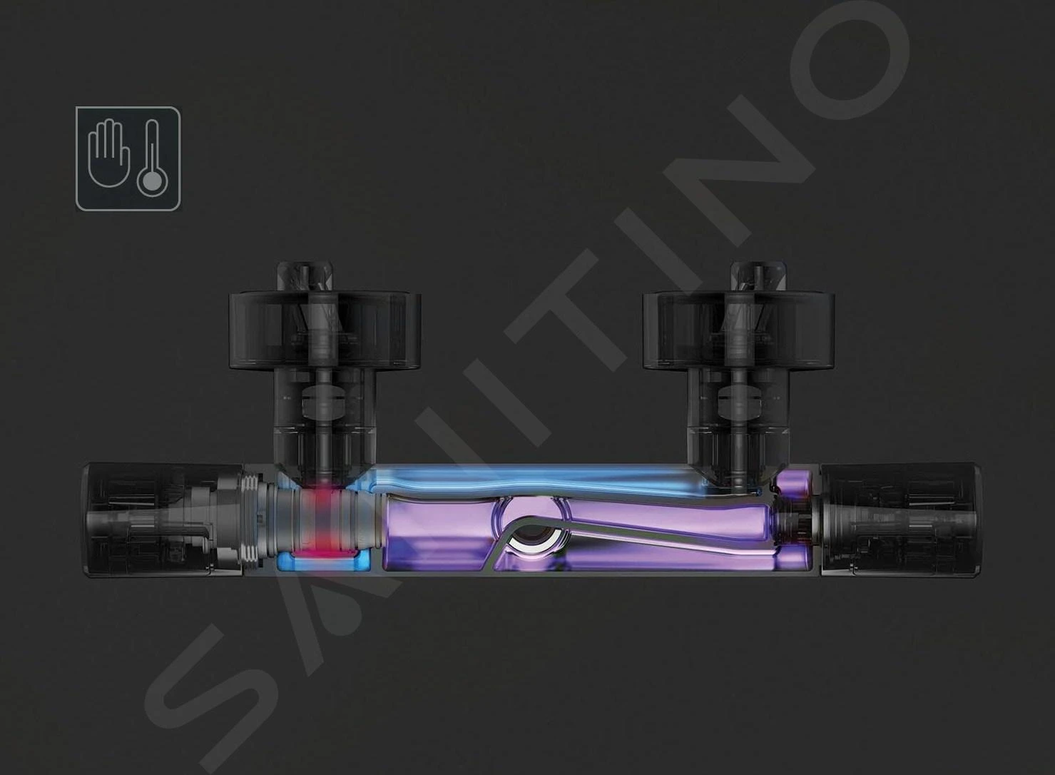 Ideal Standard CeraTherm - Douchethermostaat, Chroom A7229AA - Afbeelding 5