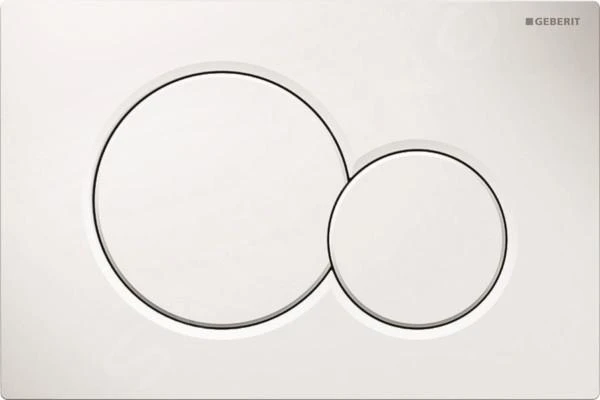 Geberit Kombifix - Inbouwreservoir Voor Hangend Toilet Met SIGMA01 Bedieningsknop, Alpine Wit + Tece One - Hangend Douche-wc En Wc-bril, Rimless, SoftClose 110.302.00.5 NT1 - Afbeelding 10