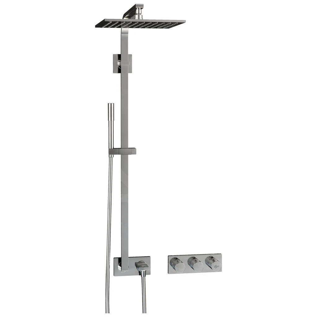 Ideal Standard Archimodule - Doucheset 300 Met Inbouwthermostaat, 1jet, Chroom A1558AA