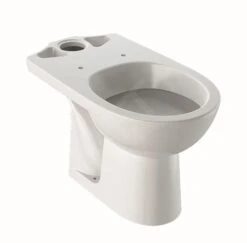 Geberit Selnova - Staande Toiletpot, Afval Achteraan, 670x360 Mm, Wit 500.282.01.1
