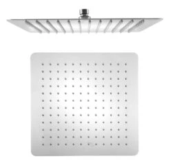 Sapho Slim - Slim Hoofddouche, 300x300 Mm, Gepolijst Roestvrij Staal MS563