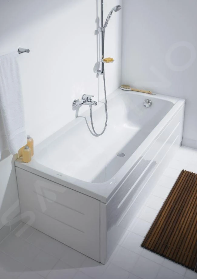 Duravit D-Code - Zijpaneel Voor Bad, 800 Mm, Rechts, Wit 701033000000000 - Afbeelding 2