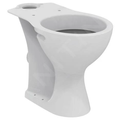 Ideal Standard Contour 21 - Staande Toiletpot, Voor Mensen Met Een Lichamelijke Beperking, 360x450x660 Mm, Afval Aan De Achterkant, Wit E883201