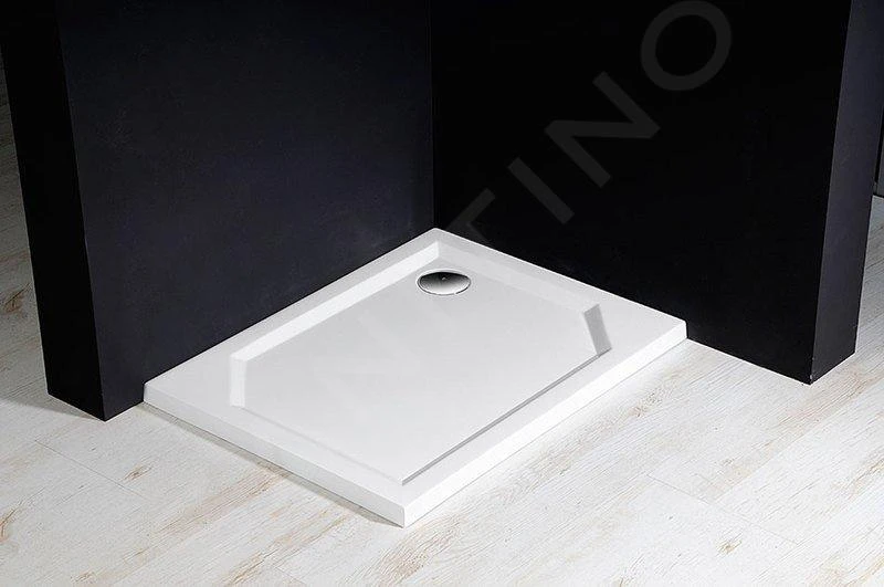 Gelco Douchebakken - Douchebak SARA, 1100x800 Mm, Wit HS11080 - Afbeelding 3