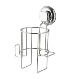 Compactor Bestlock - Haardrogerhouder Met Zuignap, Chroom RAN4687