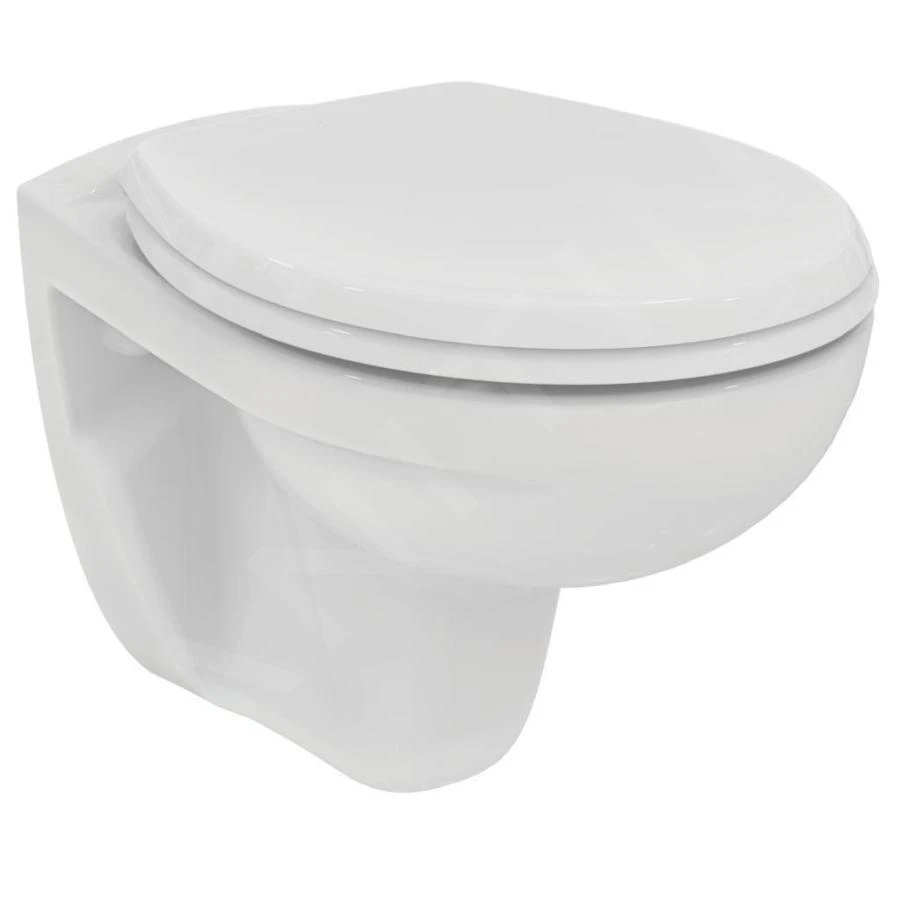 Ideal Standard ProSys - Toiletset- Inbouwreservoir, Closet, WC-zitting Eurovit, Oleas M2 Bedieningsplaat, Rimless, Softclose, Wit ProSys80M SP121 - Afbeelding 3