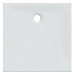 Geberit Nemea - Vierkante Douchebak 900x900 Mm, Anti-slip, Mat Wit 550.591.00.1